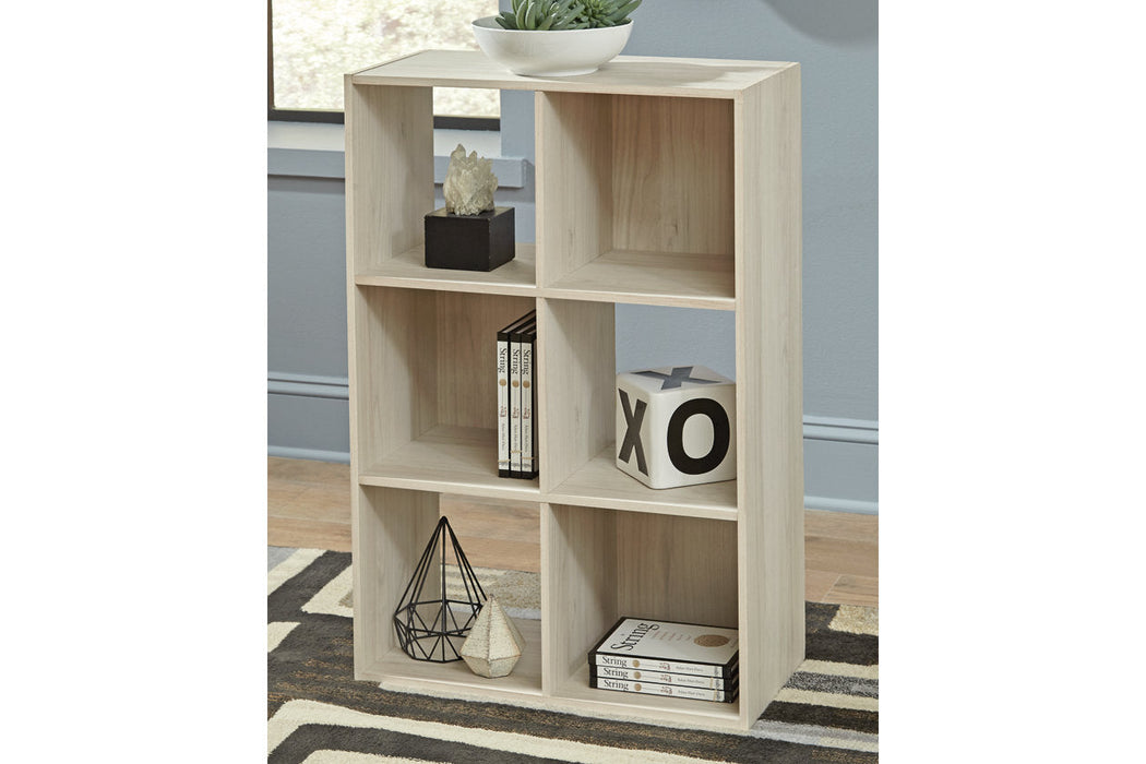 Socalle Light Natural Six Cube Organizer - EA1864-3X2 - Vega Furniture