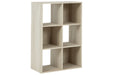 Socalle Light Natural Six Cube Organizer - EA1864-3X2 - Vega Furniture