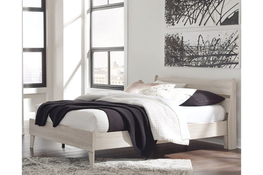 Socalle Natural Queen Panel Platform Bed - SET | EB1864-113 | EB1864-157 - Vega Furniture