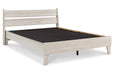 Socalle Natural Queen Panel Platform Bed - SET | EB1864-113 | EB1864-157 - Vega Furniture
