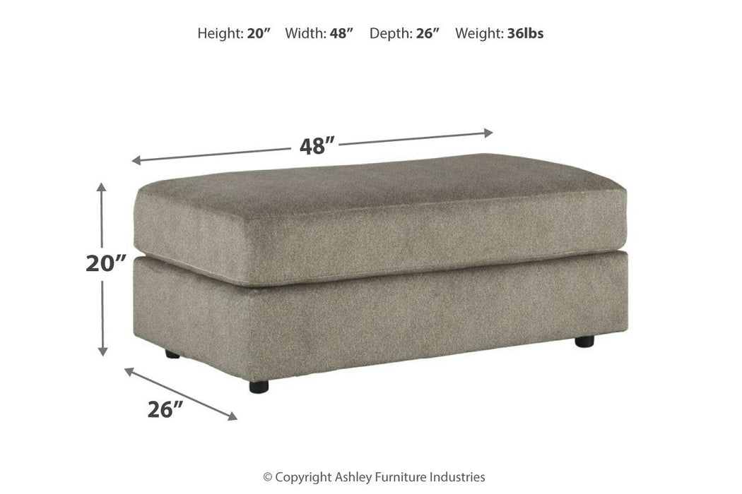 Soletren Ash Oversized Ottoman - 9510308 - Vega Furniture