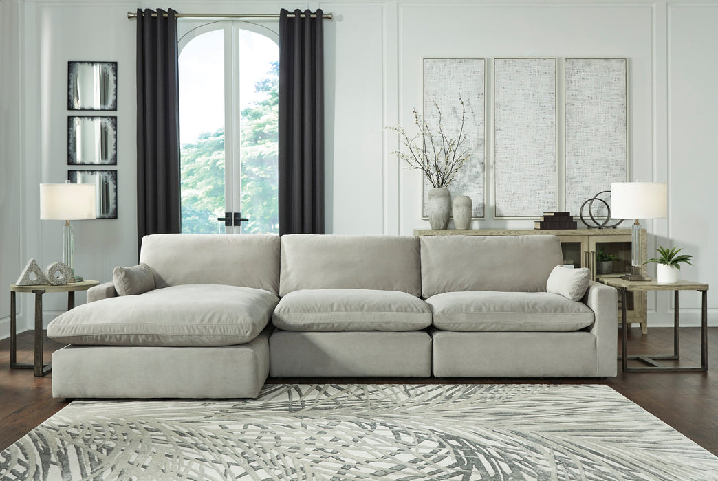 Sophie Gray LAF Sofa Chaise - SET | 1570516 | 1570565 | 1570546 - Vega Furniture