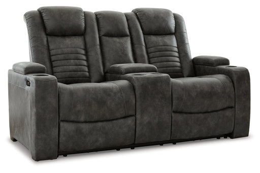 Soundcheck Storm Power Reclining Loveseat with Console - 3060618 - Vega Furniture
