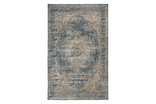 South Blue/Beige 8' x 10' Rug - R402721 - Vega Furniture