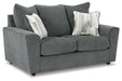 Stairatt Gravel Loveseat - 2850235 - Vega Furniture