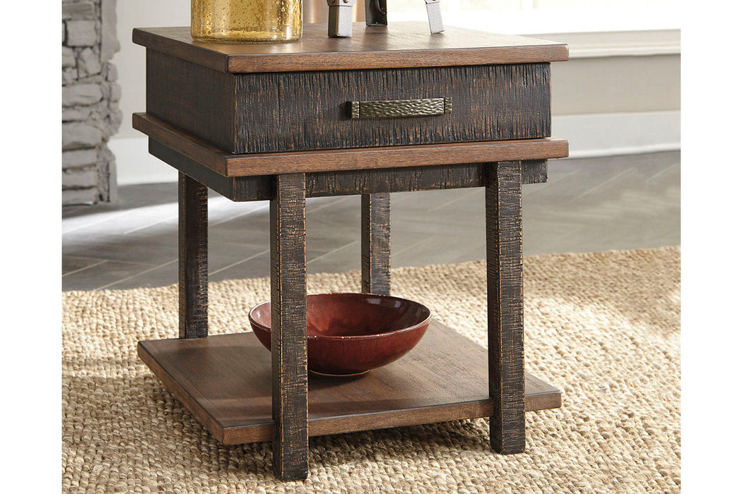 Stanah Two-tone End Table - T892-3 - Vega Furniture