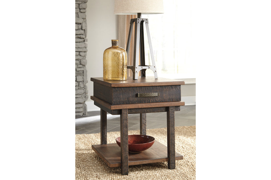 Stanah Two-tone End Table - T892-3 - Vega Furniture