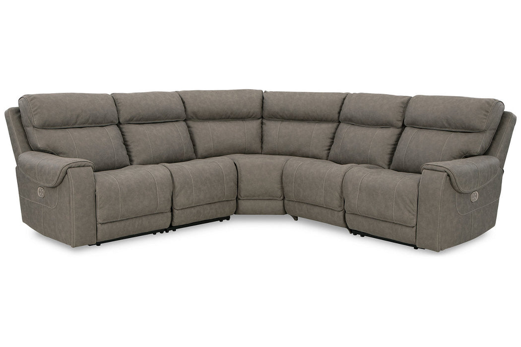 Starbot Fossil 5-Piece Power Reclining Sectional - SET | 2350131 | 2350146 | 2350158 | 2350162 | 2350177 - Vega Furniture