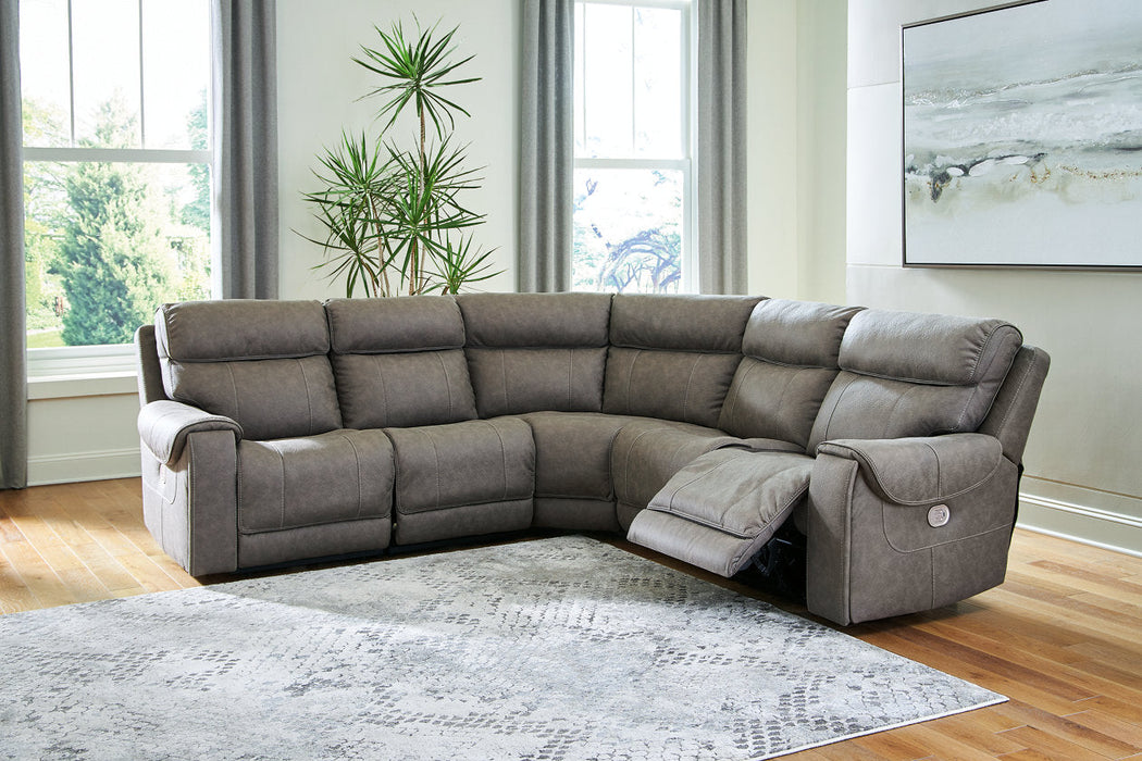 Starbot Fossil 5-Piece Power Reclining Sectional - SET | 2350131 | 2350146 | 2350158 | 2350162 | 2350177 - Vega Furniture