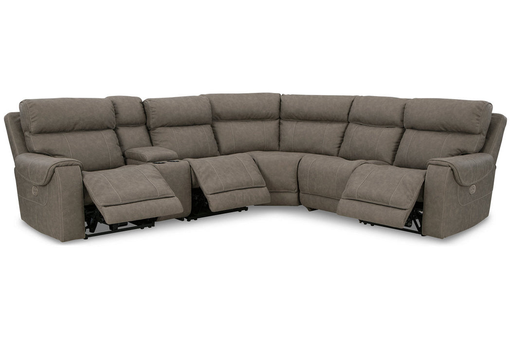 Starbot Fossil 6-Piece Power Reclining Sectional - SET | 2350131 | 2350146 | 2350157 | 2350158 | 2350162 | 2350177 - Vega Furniture