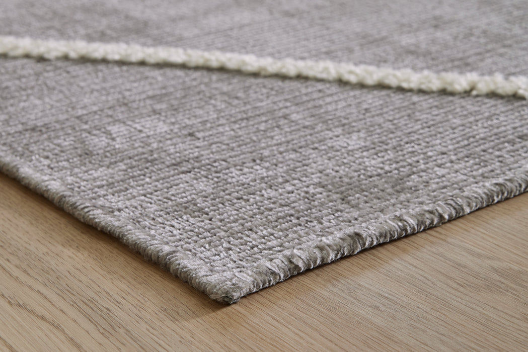 Stardo Gray/Ivory Medium Rug - R406272 - Vega Furniture