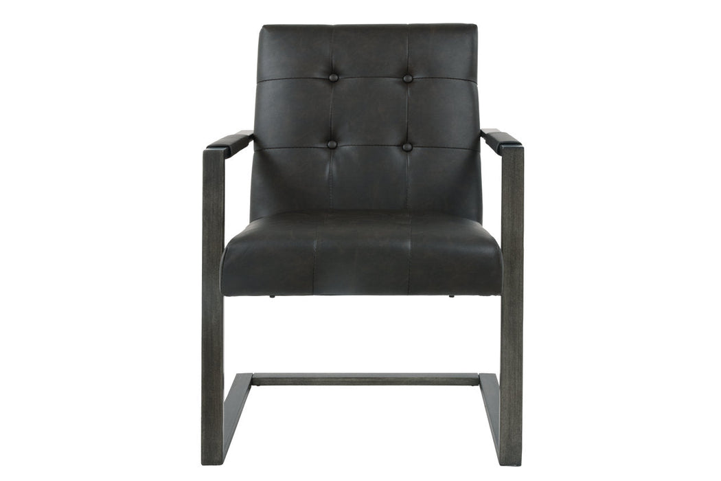 Starmore Black Home Office Desk Chair, Set of 2 - H633-02A - Vega Furniture
