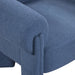 Stefano Polyester Fabric Accent Chair Blue - 482Navy - Vega Furniture