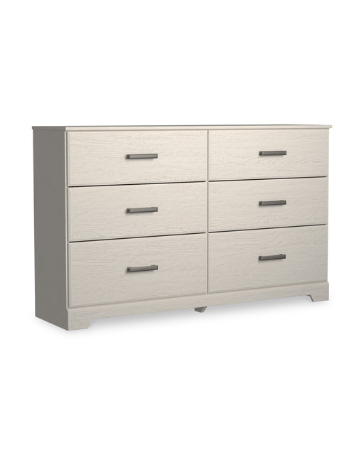 Stelsie White Dresser - B2588-31 - Vega Furniture