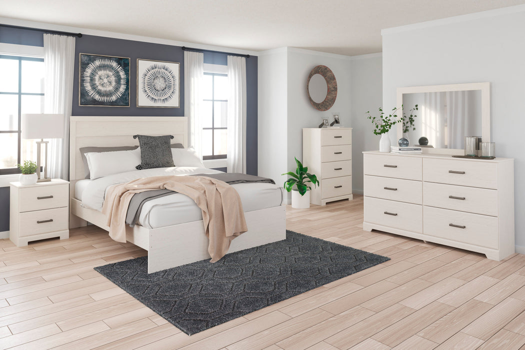 Stelsie White Panel Bedroom Set - SET | B2588-71 | B2588-96 | B2588-92 | B2588-44 - Vega Furniture