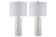 Steuben White Table Lamp, Set of 2 - L177904 - Vega Furniture