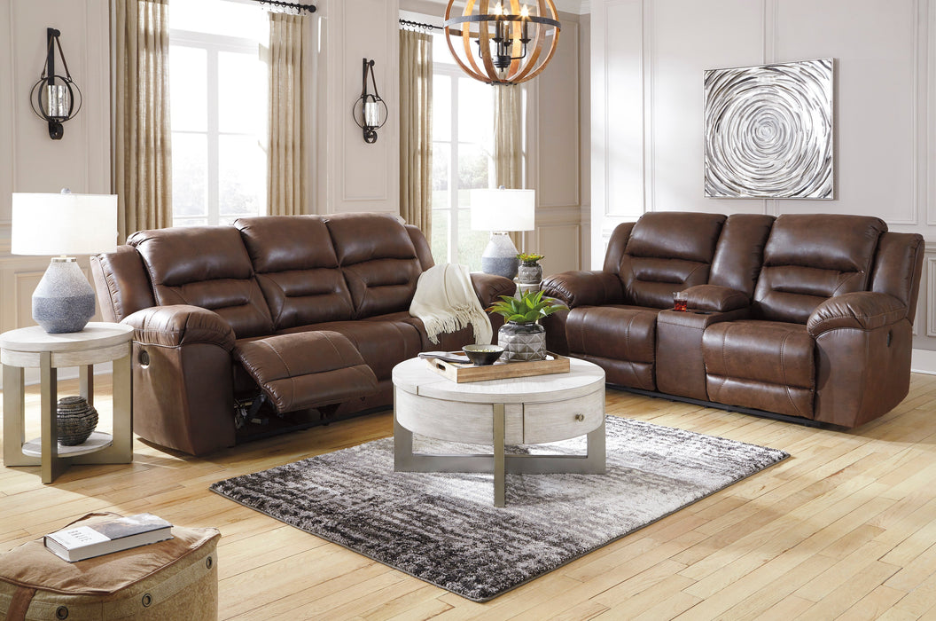 Stoneland Chocolate Power Reclining Living Room Set - SET | 3990487 | 3990496 - Vega Furniture