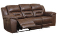 Stoneland Chocolate Power Reclining Sofa - 3990487 - Vega Furniture