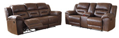 Stoneland Chocolate Reclining Living Room Set - SET | 3990488 | 3990494 - Vega Furniture