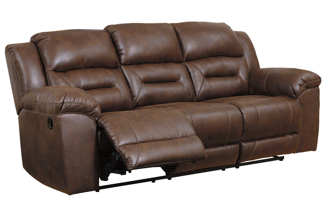 Stoneland Chocolate Reclining Sofa - 3990488 - Vega Furniture