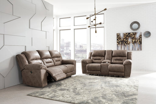 Stoneland Fossil Power Reclining Living Room Set - SET | 3990587 | 3990596 - Vega Furniture
