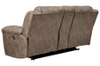 Stoneland Fossil Power Reclining Loveseat with Console - 3990596 - Vega Furniture