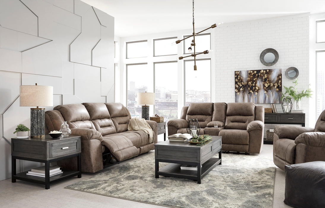 Stoneland Fossil Reclining Living Room Set - SET | 3990588 | 3990594 - Vega Furniture