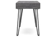 Strumford Charcoal/Black Home Office Desk - H449-110 - Vega Furniture