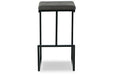 Strumford Gray/Black Bar Height Barstool, Set of 2 - D109-130 - Vega Furniture