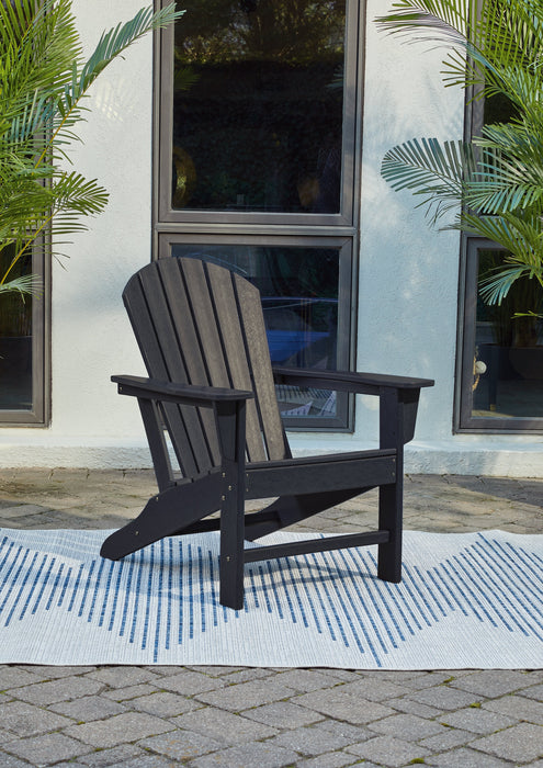 Sundown Treasure Black Adirondack Chair - P008-898 - Vega Furniture