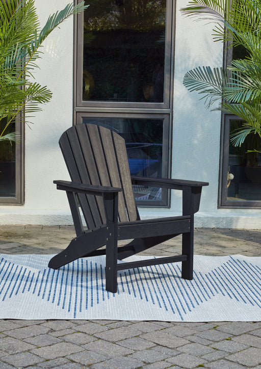 Sundown Treasure Black Adirondack Chair - P008-898 - Vega Furniture