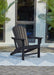 Sundown Treasure Black Adirondack Chair - P008-898 - Vega Furniture