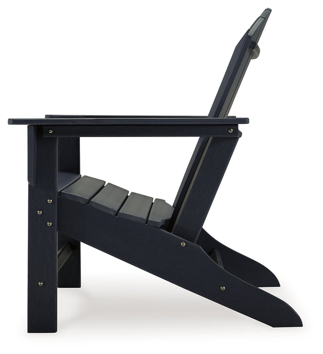 Sundown Treasure Black Adirondack Chair - P008-898 - Vega Furniture