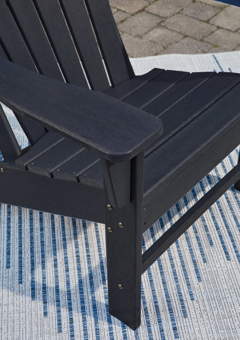 Sundown Treasure Black Adirondack Chair - P008-898 - Vega Furniture