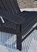 Sundown Treasure Black Adirondack Chair - P008-898 - Vega Furniture