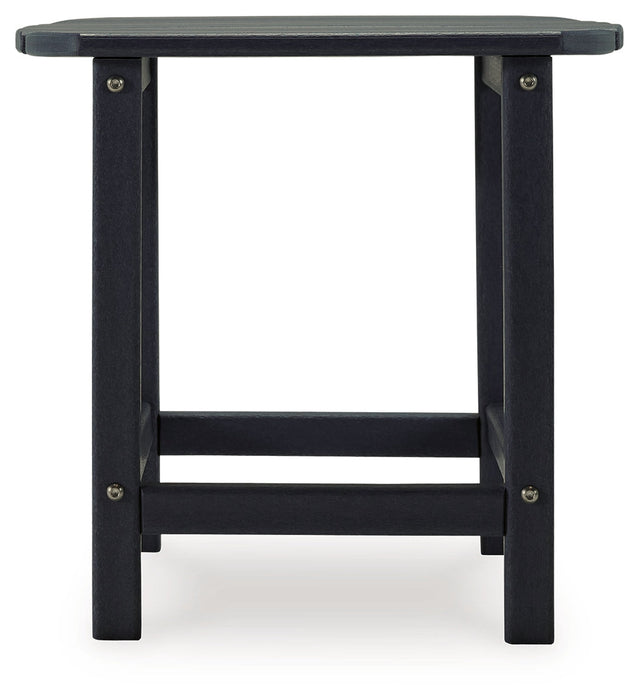 Sundown Treasure Black End Table - P008-703 - Vega Furniture