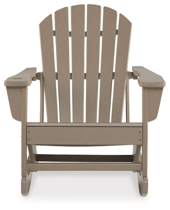 Sundown Treasure Driftwood Outdoor Rocking Chair - P014-827 - Vega Furniture