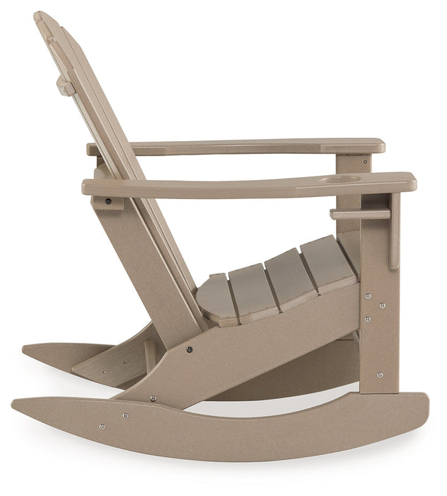 Sundown Treasure Driftwood Outdoor Rocking Chair - P014-827 - Vega Furniture