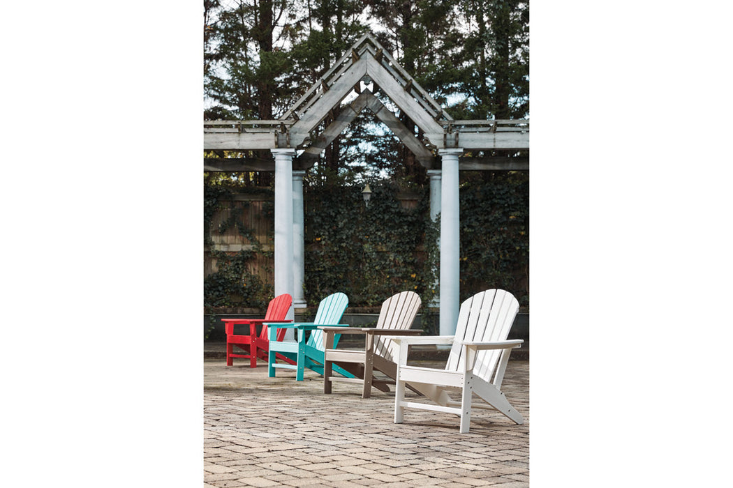 Sundown Treasure Grayish Brown Adirondack Chair - P014-898 - Vega Furniture