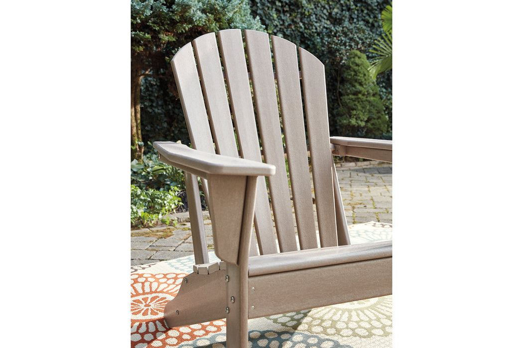 Sundown Treasure Grayish Brown Adirondack Chair - P014-898 - Vega Furniture