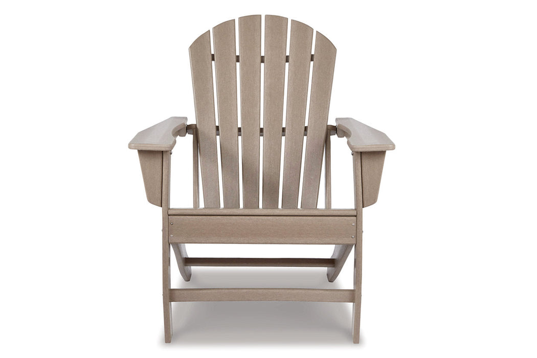 Sundown Treasure Grayish Brown Adirondack Chair - P014-898 - Vega Furniture