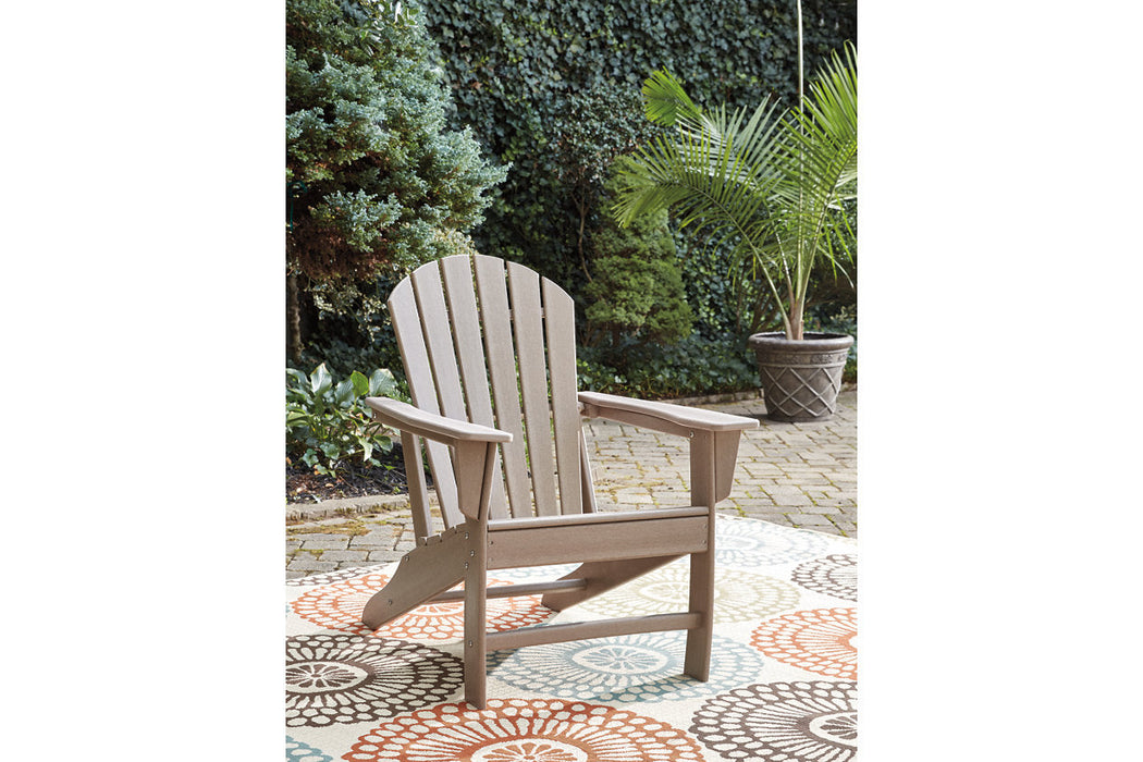 Sundown Treasure Grayish Brown Adirondack Chair - P014-898 - Vega Furniture