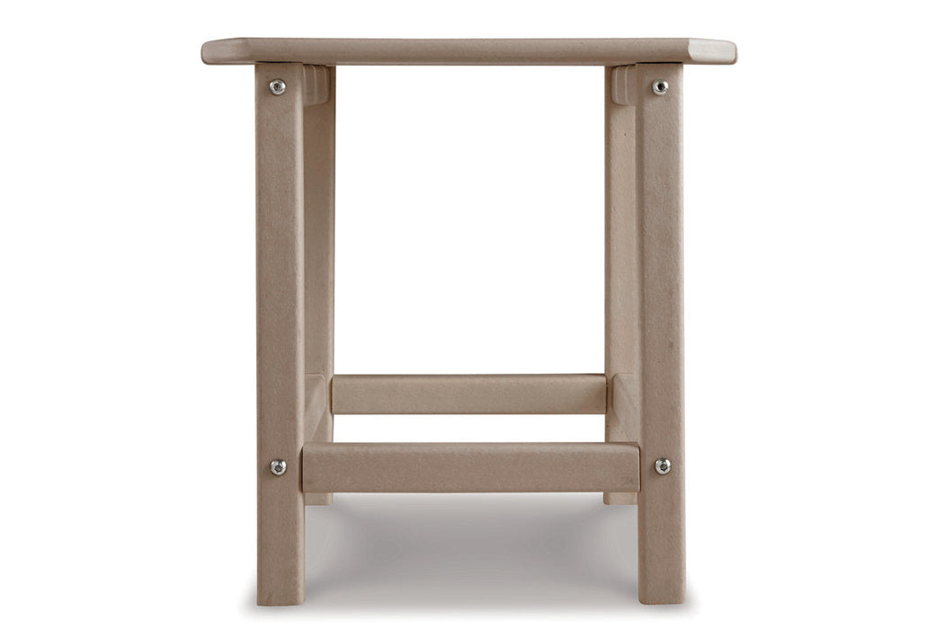 Sundown Treasure Grayish Brown End Table - P014-703 - Vega Furniture