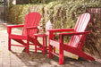 Sundown Treasure Red Adirondack Chair - P013-898 - Vega Furniture