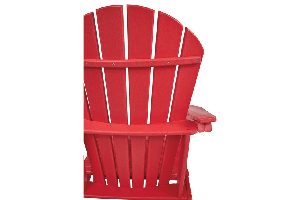 Sundown Treasure Red Adirondack Chair - P013-898 - Vega Furniture