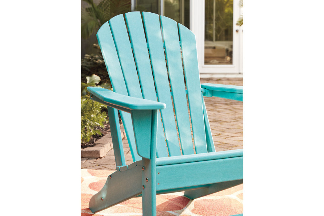 Sundown Treasure Turquoise Adirondack Chair - P012-898 - Vega Furniture