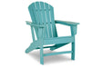 Sundown Treasure Turquoise Adirondack Chair - P012-898 - Vega Furniture