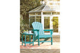 Sundown Treasure Turquoise Adirondack Chair - P012-898 - Vega Furniture