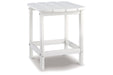 Sundown Treasure White End Table - P011-703 - Vega Furniture