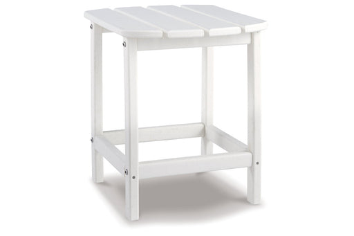 Sundown Treasure White End Table - P011-703 - Vega Furniture